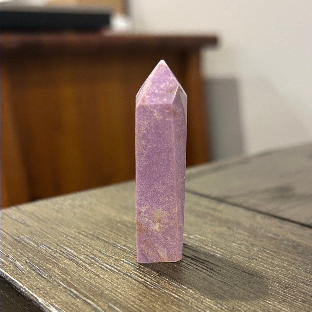 Rare Phosphosiderite decorative stone tower - Decorative Obelisk - Picture 4 of 7